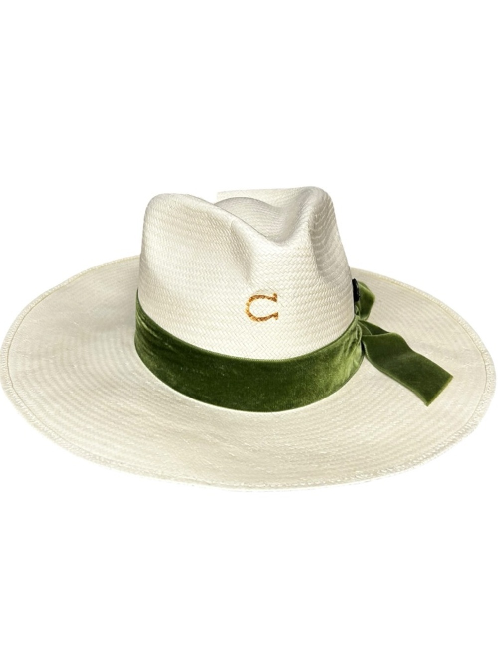 Charlie 1 Horse Natural Straw Hard To Handle Hat Size Large Cactus Accent Hat